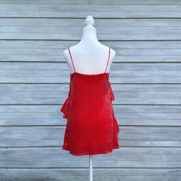 ASOS velvet dress size 4 - Picture 5 of 6